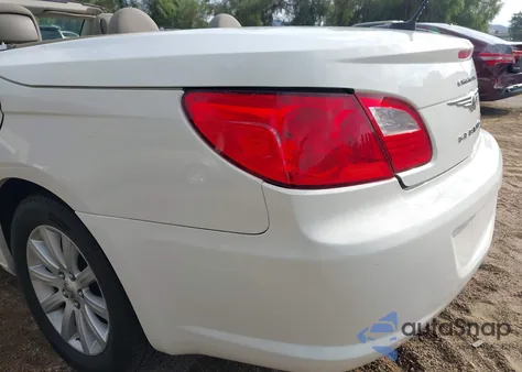 2010 Chrysler Sebring Touring from USA, damaged, VIN 1C3BC5ED6AN153516